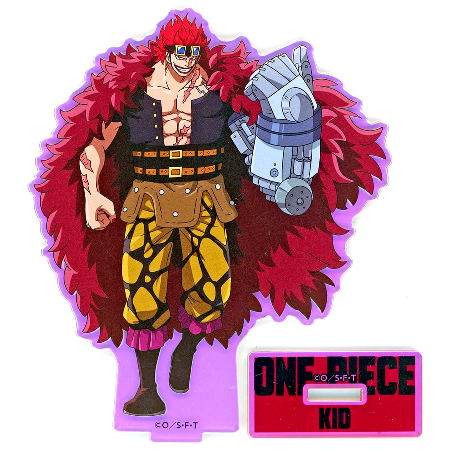 Eustass Kid One Piece Mugiwara Store in Bandai Namco Cross Store Acrylic Stand [USED]