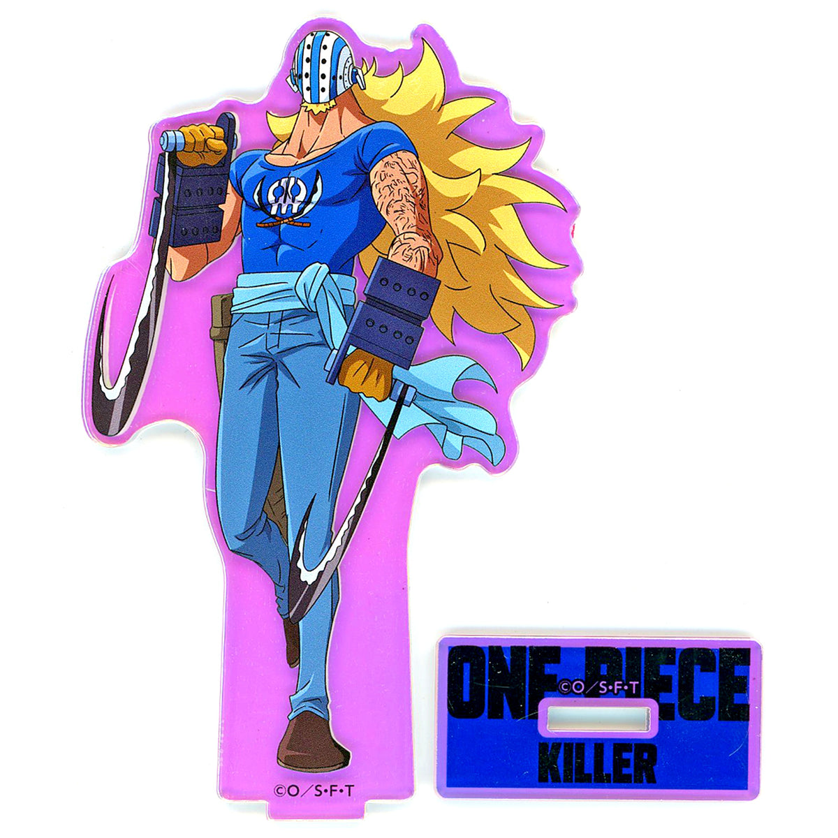 Killer One Piece Acrylic Stand Mugiwara Store in Bandai Namco Cross Store [USED]