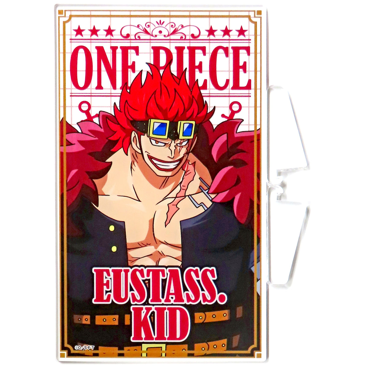 Eustass Kid A Prize Acrylic Board One Piece Straw Hat Store in Bandai Namco Cross Store Set Sail! Sunny Huge Garapon [USED]