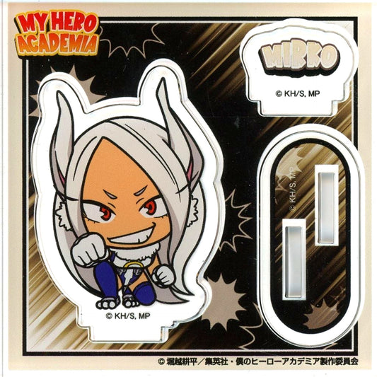 Mirko Chibi My Hero Academia Plus Ultra Square PLSQ Acrylic Stand [USED]
