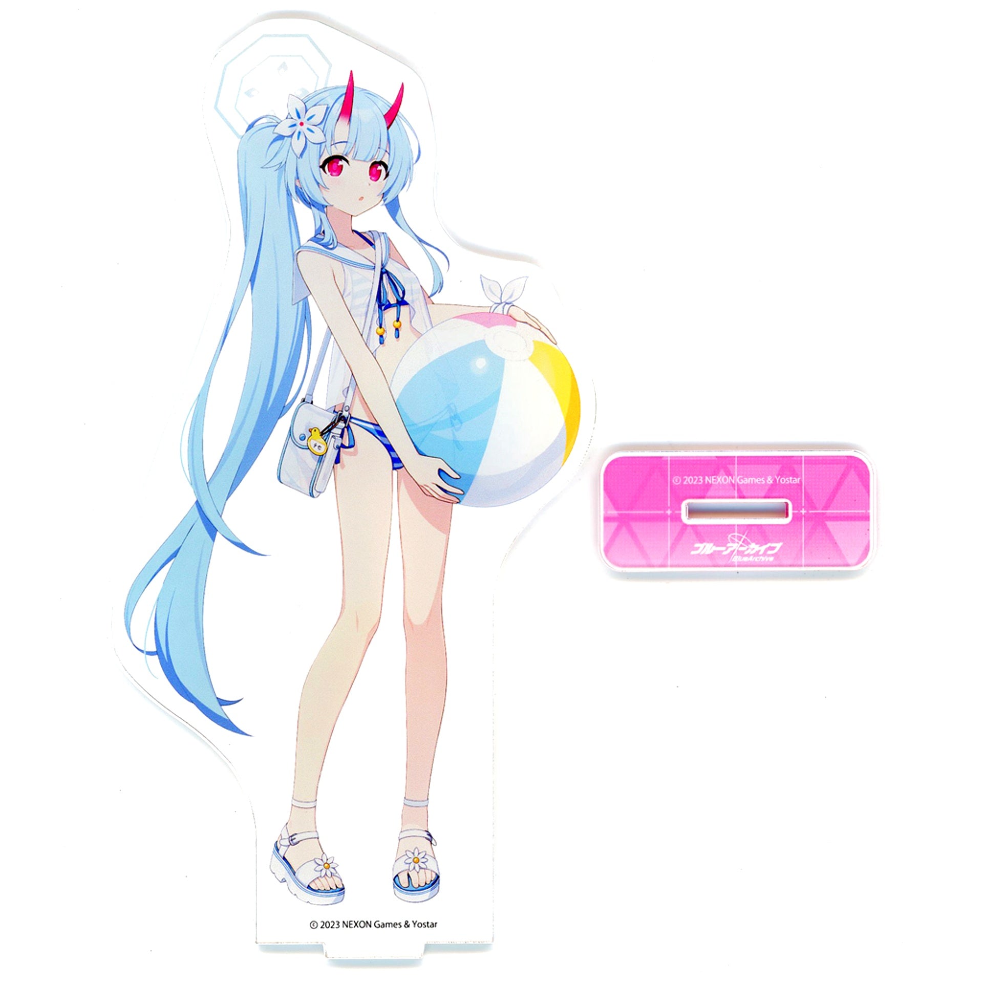 Chise Waraku Swimsuit Acrylic Stand Blue Archive [USED]