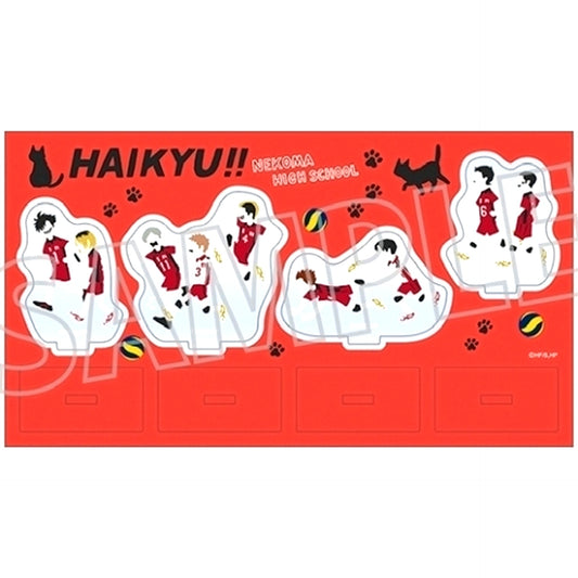 Nekoma High School Yuru Palette Acrylic Diorama Haikyu!! [USED]