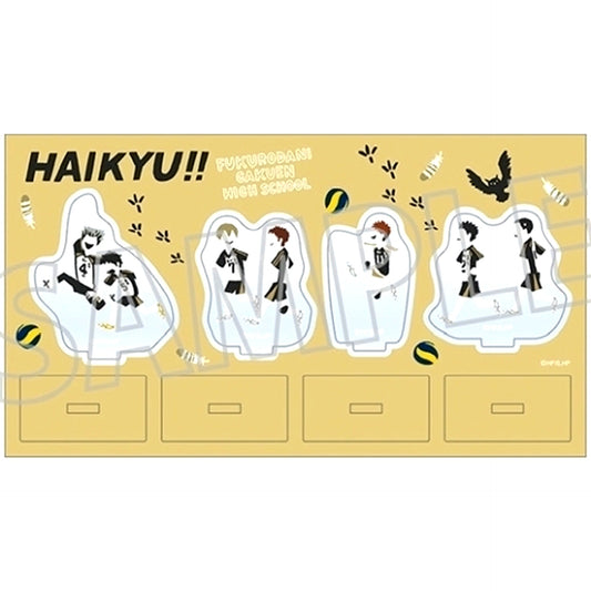 Fukurodani Academy Yuru Palette Acrylic Diorama Haikyu!! [USED]