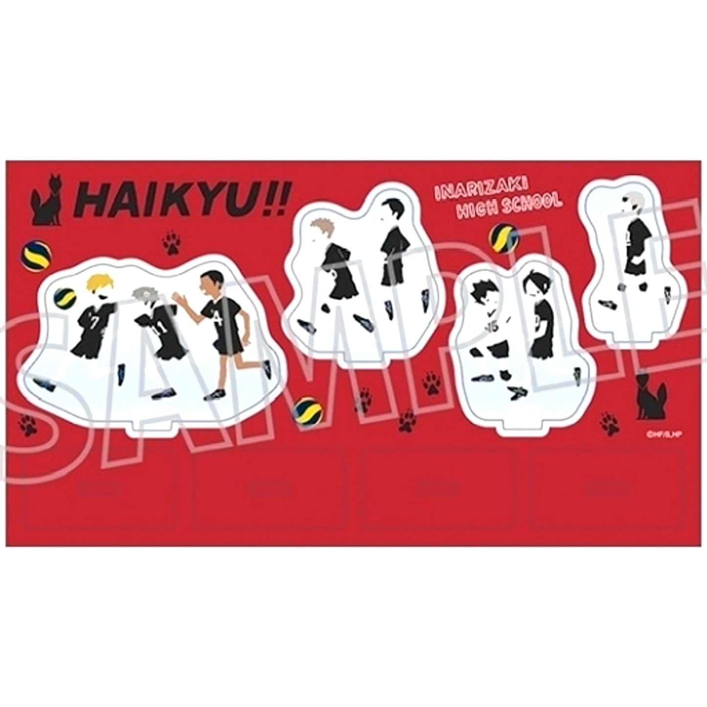 Inarizaki High School Yuru Palette Acrylic Diorama Haikyu!! [USED]