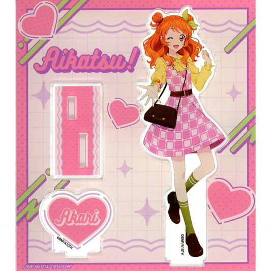 Akari Ozora Retro Pop Ver. Aikatsu! 10th STORY STARWAY to the Future Acrylic Stand [USED]