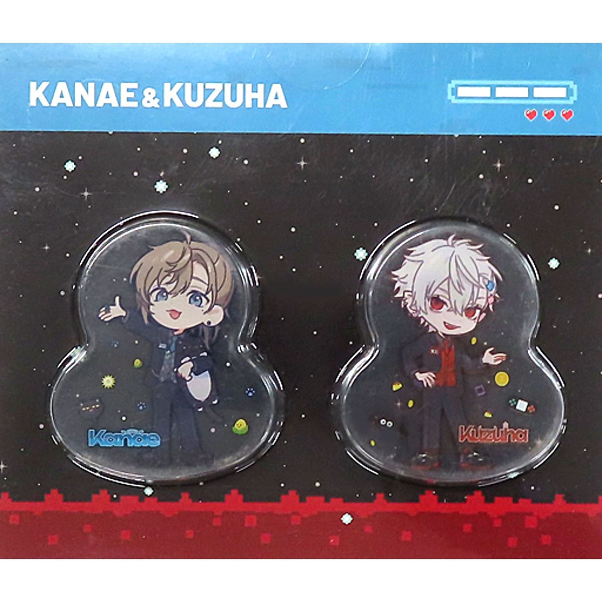 Kanae, Kuzuha Virtual YouTuber Nijisanji Swaying Acrylic Block NIJISANJI ChroNoiR x March Monster China Exclusive [USED]