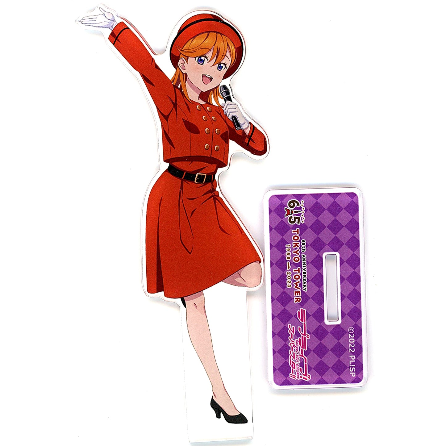 Kanon Shibuya Illustration Acrylic Stand Tokyo Tower 65th Anniv Ver. Love Live! Superstar!! in Tokyo Tower Winter New Year Tour 2023-2024 [USED]