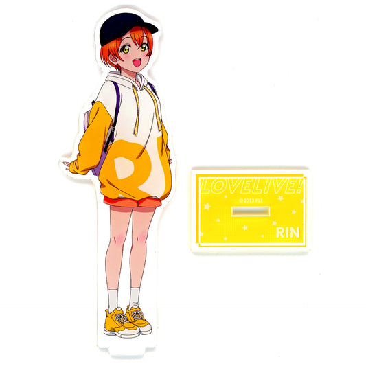 Rin Hoshizora Illustration Acrylic Stand Love Live! Akihabara Campaign Pop-up Store [USED]