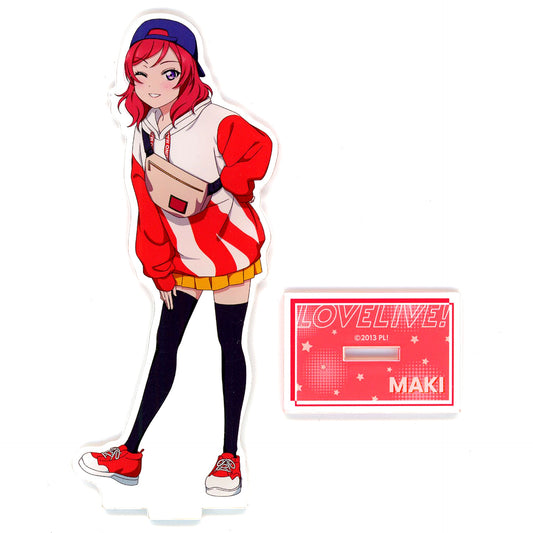 Maki Nishikino Love Live! Illustration Acrylic Stand Akihabara Campaign Pop-up Store [USED]