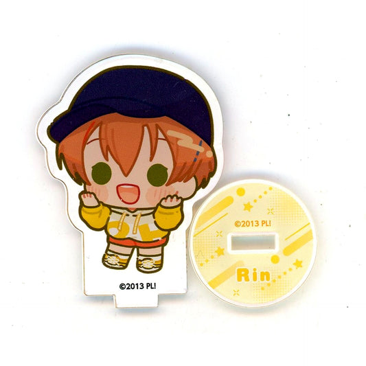 Rin Hoshizora Trading Chibi Character Acrylic Stand Love Live! Akihabara Campaign Pop-up Store [USED]
