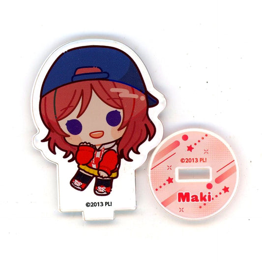 Maki Nishikino Trading Chibi Character Acrylic Stand Love Live! Akihabara Campaign Pop-up Store [USED]