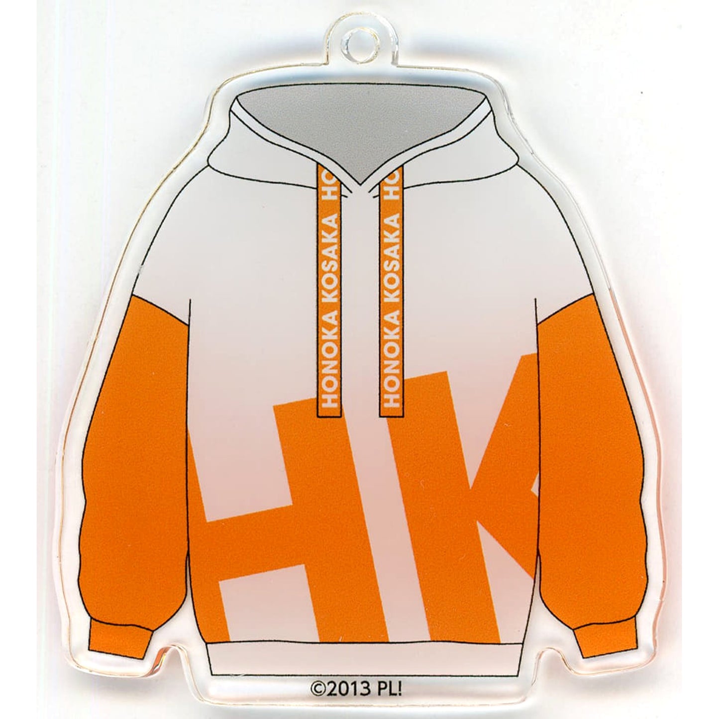 Honoka Kosaka Love Live! Trading Costume Style Motif Acrylic Keychain Akihabara Campaign Pop-Up Store Limited [USED]