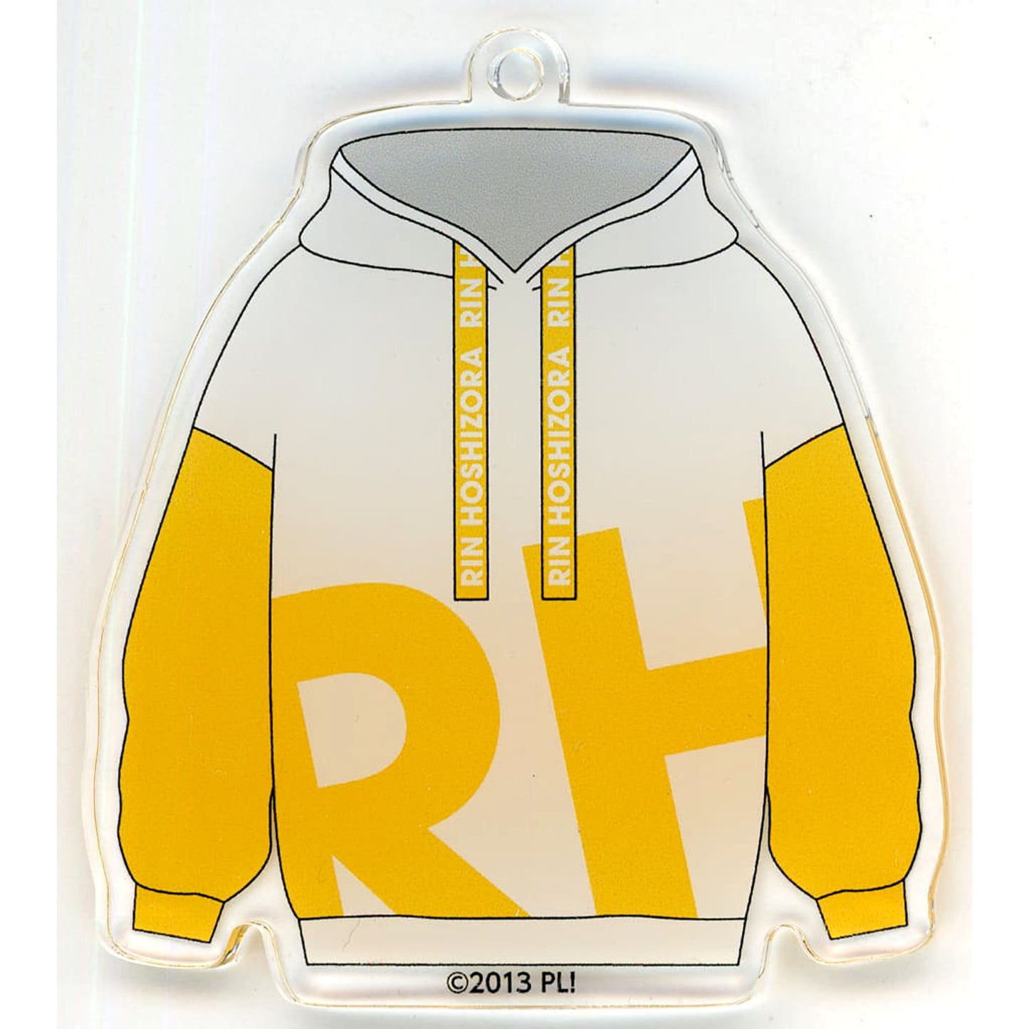 Rin Hoshizora Love Live! Trading Costume Style Motif Acrylic Keychain Akihabara Campaign Pop-Up Store Limited [USED]