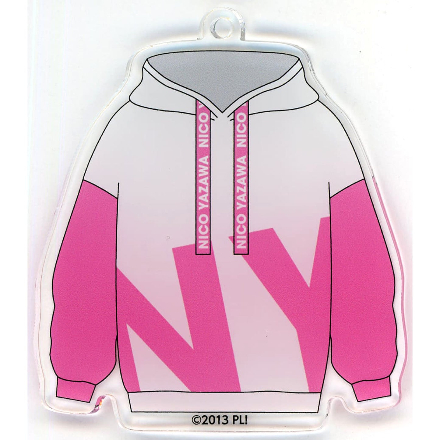 Nico Yazawa Love Live! Trading Costume Style Motif Acrylic Keychain Akihabara Campaign Pop-Up Store Limited [USED]