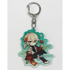 Genshin Kaedehara Kazuha Picnic Picnic Theme Series Chibi Character Keychain Keychains [USED]