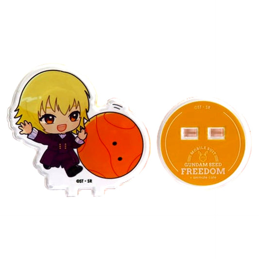 Cagalli Yula Athha Mobile Suit Gundam SEED FREEDOM x animate cafe Trading Acrylic Stand [USED]