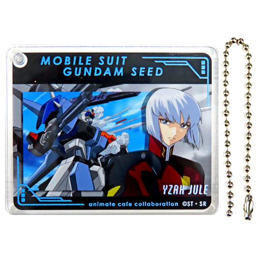 Yzak Joule & Duel Gundam Mobile Suit Gundam SEED FREEDOM animatecafe CoLotta Trading Acrylic Plate Keychain [USED]