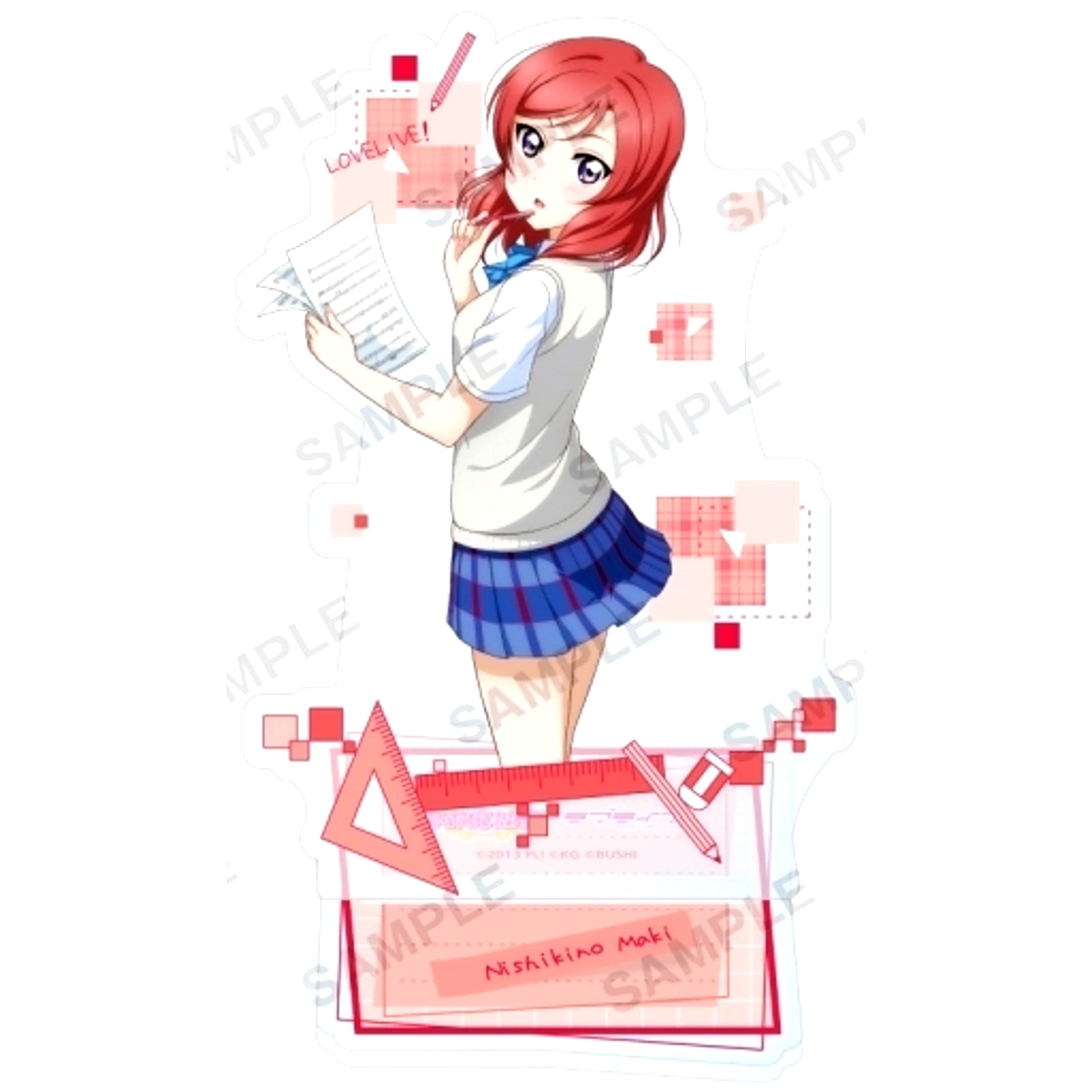 Maki Nishikino Acrylic Stand Muse Idol Outfit Ver. Love Live! School Idol Festival [USED]