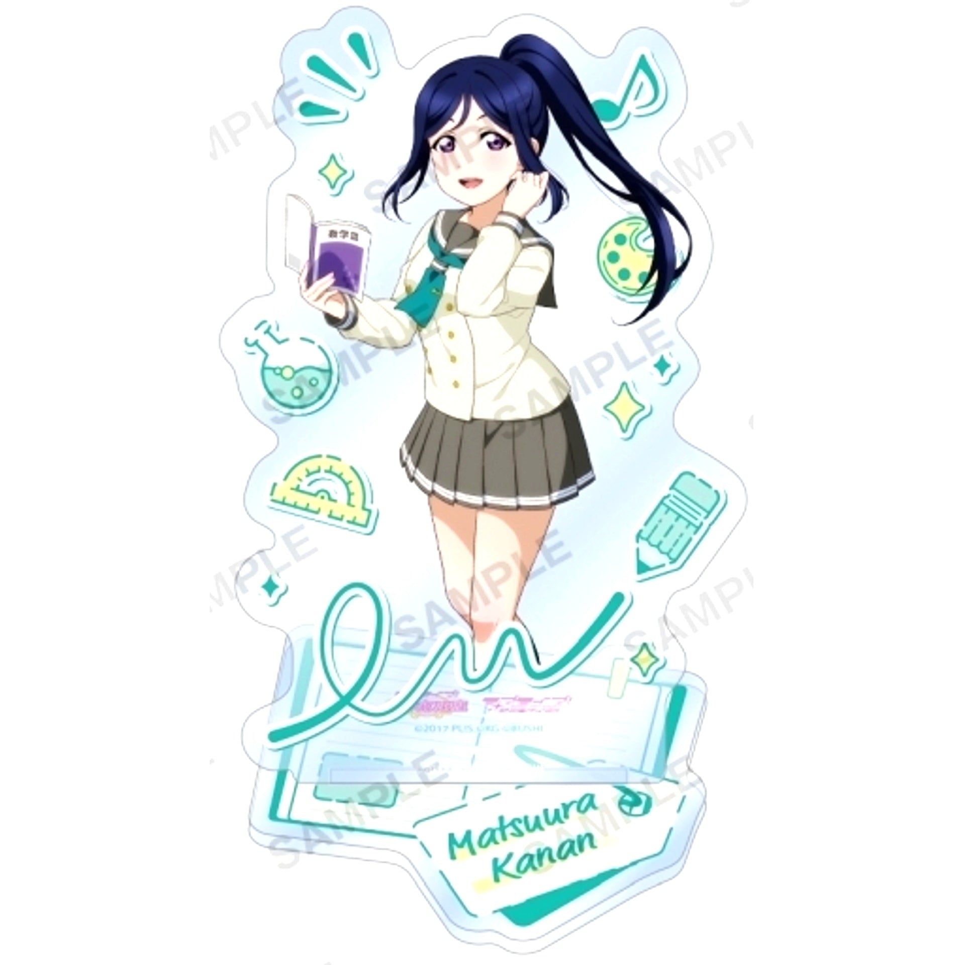 Kanan Matsuura Acrylic Stand Aqours Teacher Ver. Love Live! School Idol Festival [USED]