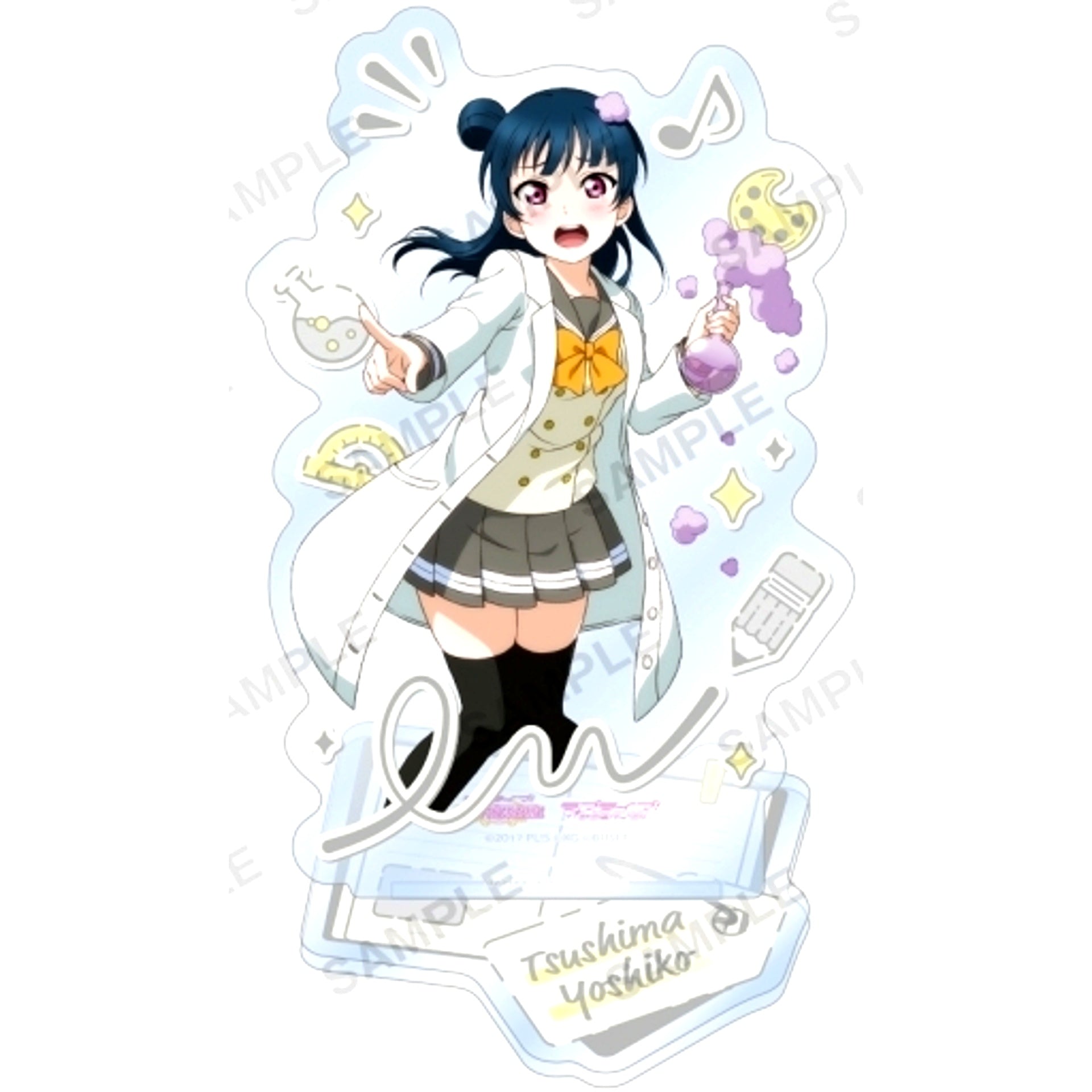Yoshiko Tsushima Acrylic Stand Aqours Teacher Ver. Love Live! School Idol Festival [USED]