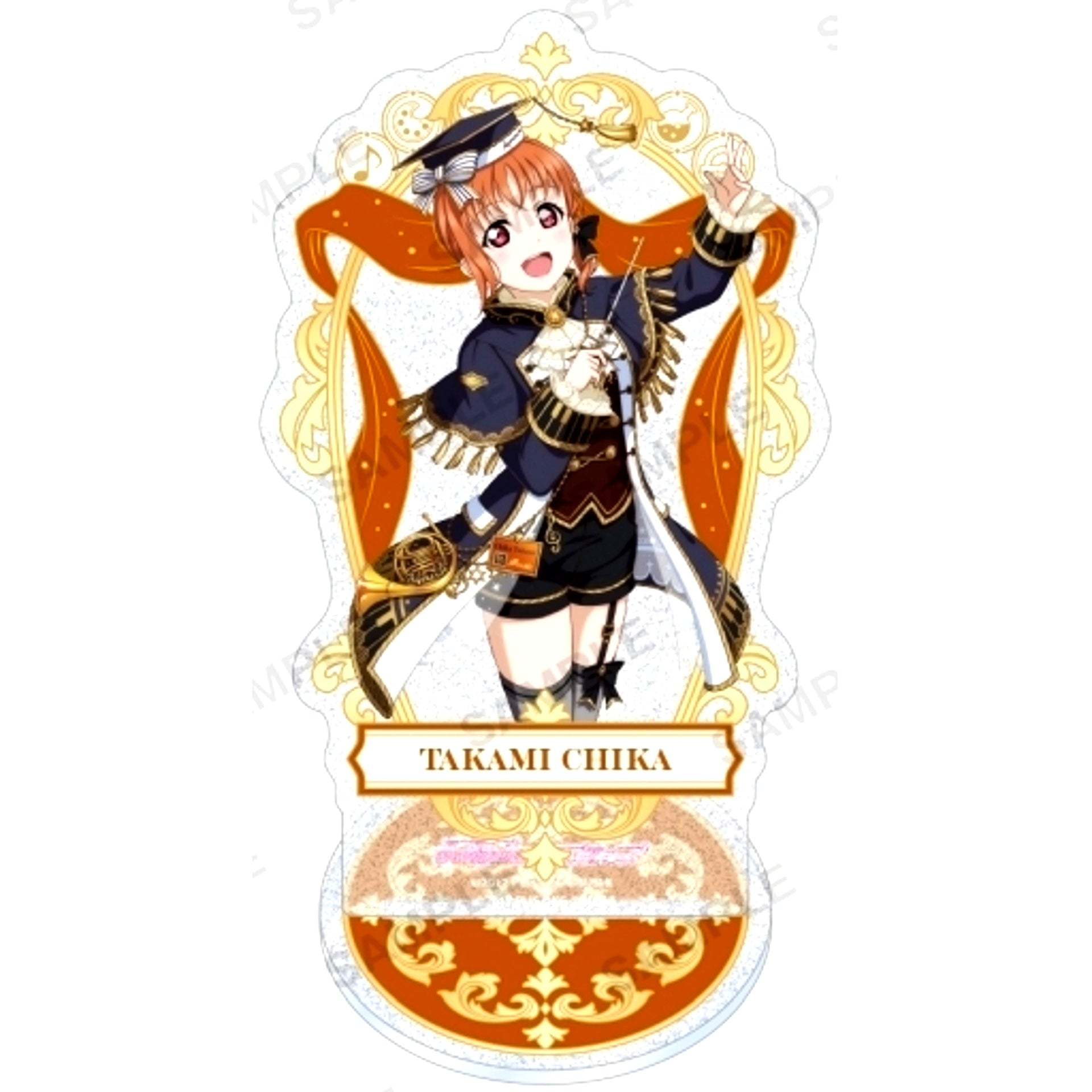 Chika Takami Teacher Ver. Love Live! School Idol Festival Aqours Sparkling Acrylic Stand [USED]