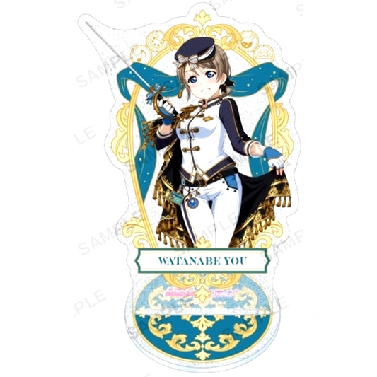 You Watanabe Teacher Ver. Love Live! School Idol Festival Aqours Sparkling Acrylic Stand [USED]