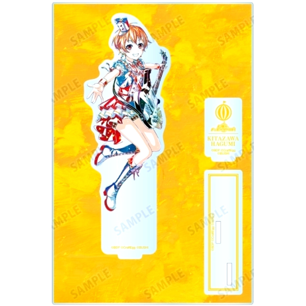 Hagumi Kitazawa BanG Dream! Girls Band Party! Ani-Art 5th BIG Acrylic Stand with Parts [USED]