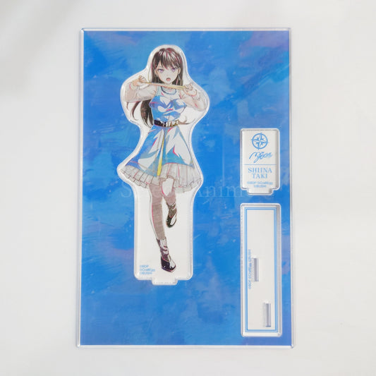 Taki Shiina BanG Dream! Girls Band Party! Ani-Art Part 5 Big Acrylic Stand with Accessories [USED]