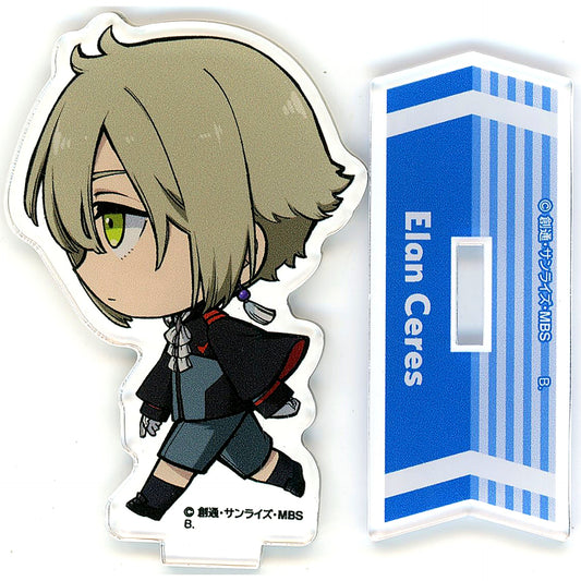 Elan Ceres Mobile Suit Gundam: The Witch from Mercury Running Deformed Series Acrylic Stand [USED]