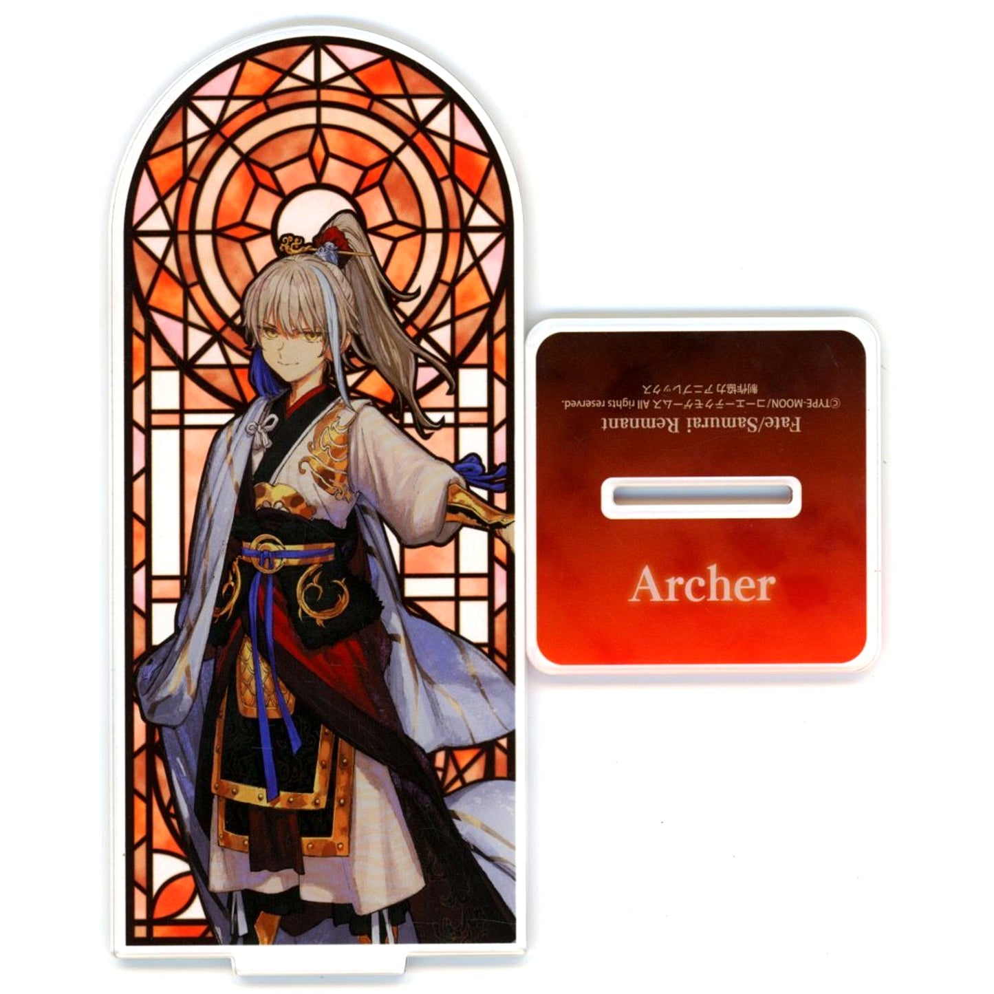 Archer / Zhou Yu Fate/Samurai Remnant Stained Glass Style Acrylic Stand C103 Goods [USED]