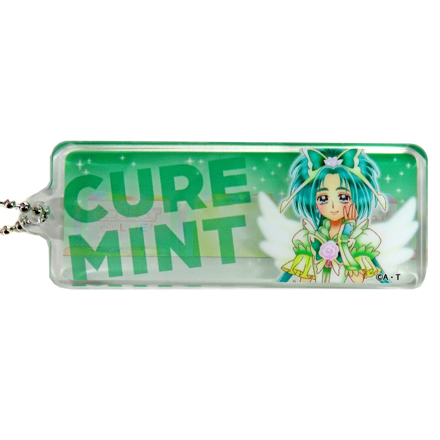 Cure Mint All Precure 20th Anniversary LIVE! Acrylic Block Keychain 2004-2008 [USED]