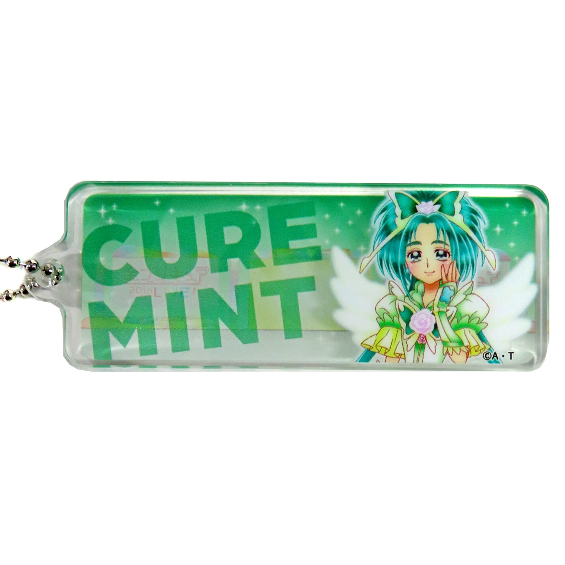 Cure Mint All Precure 20th Anniversary LIVE! Acrylic Block Keychain 2004-2008 [USED]