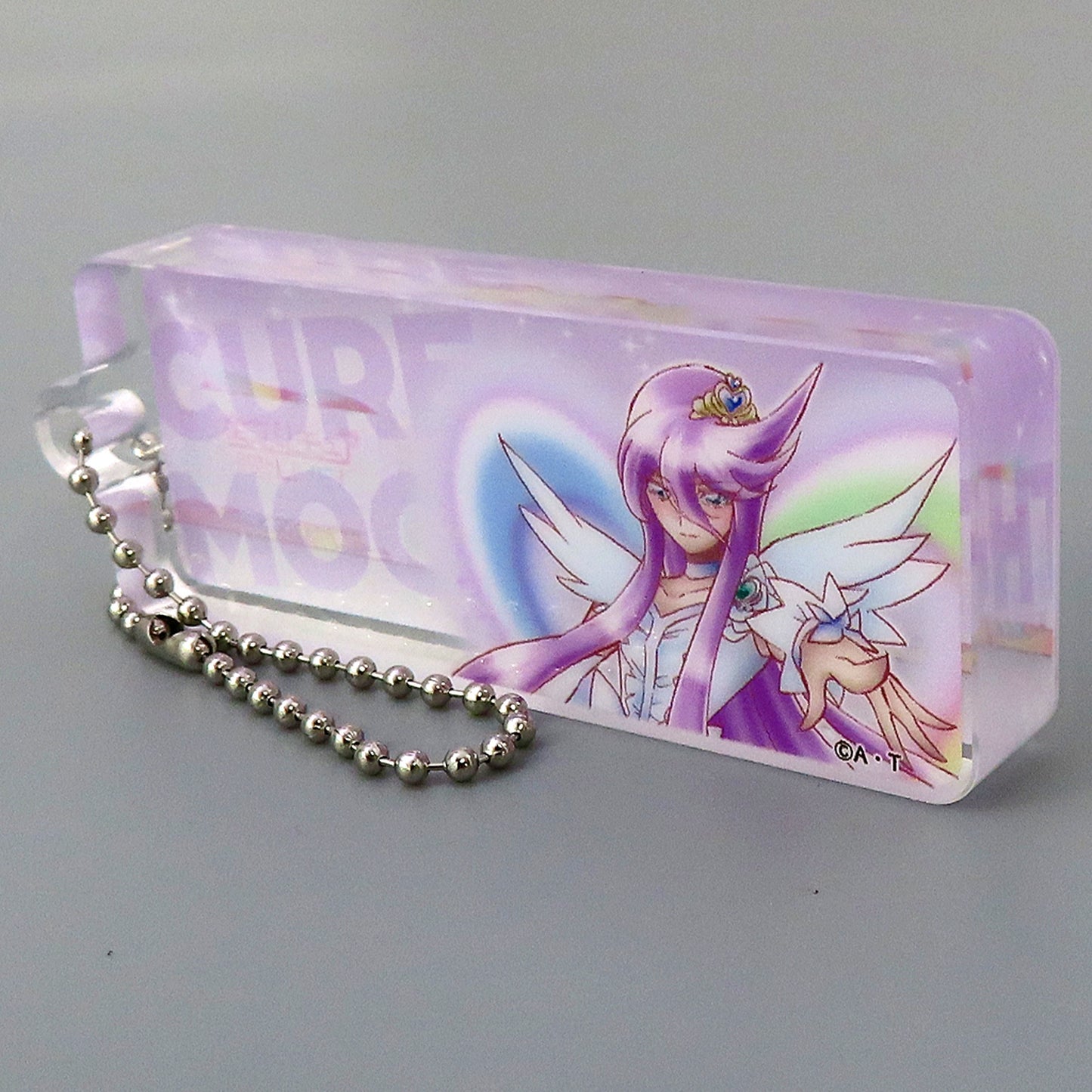 Cure Moonlight All Precure 20th Anniversary LIVE! Acrylic Block Keychain 2009-2011 [USED]