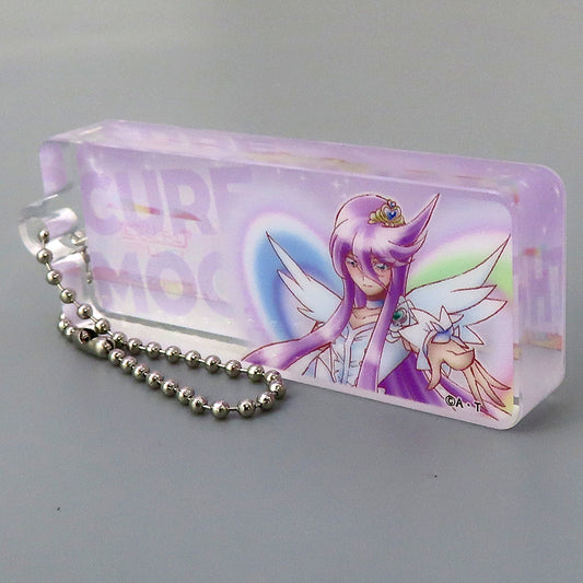 Cure Moonlight All Precure 20th Anniversary LIVE! Acrylic Block Keychain 2009-2011 [USED]