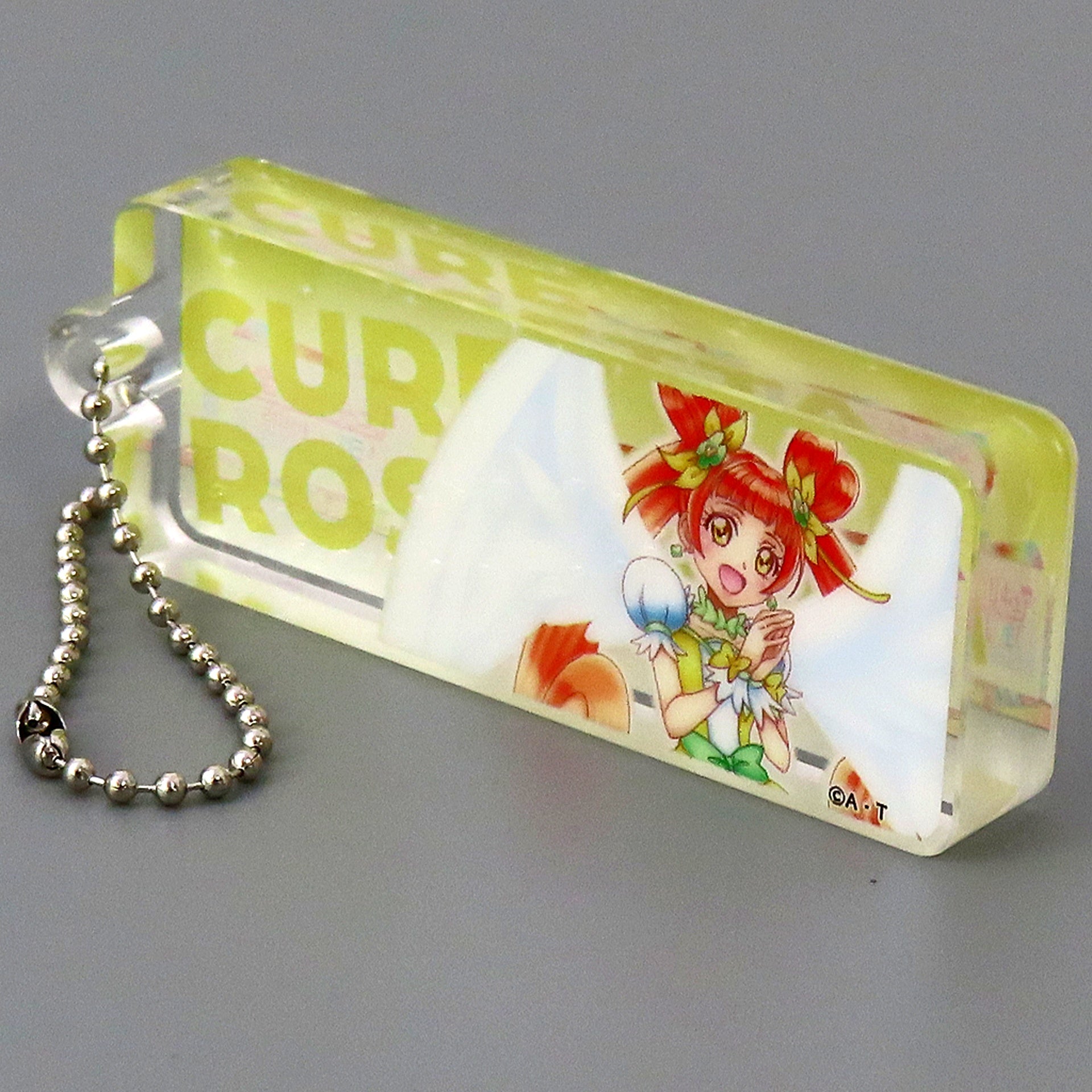 Cure Rosetta All Precure 20th Anniversary LIVE! Acrylic Block Keychain 2012-2014 [USED]