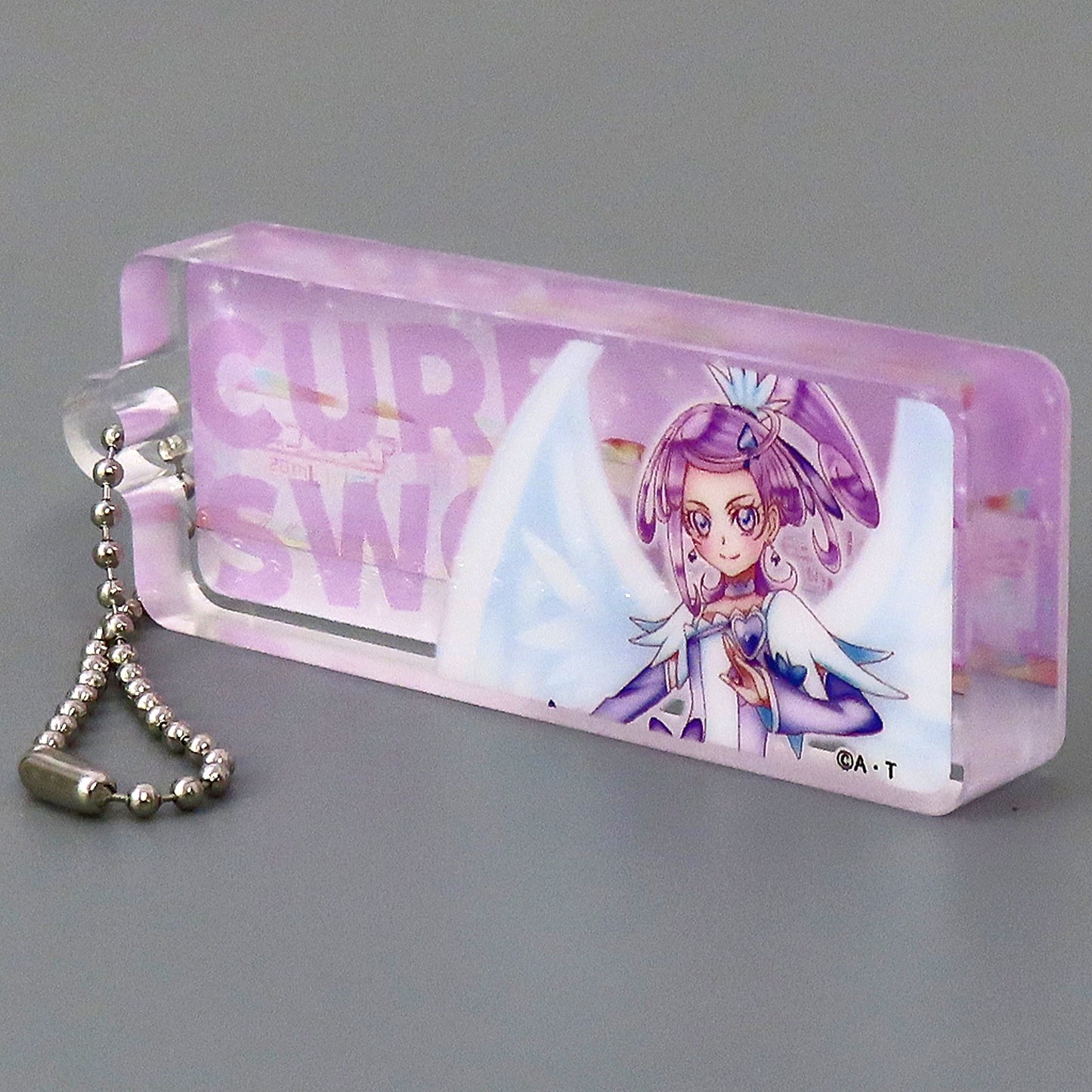 Cure Sword All Precure 20th Anniversary LIVE! Acrylic Block Keychain 2012-2014 [USED]
