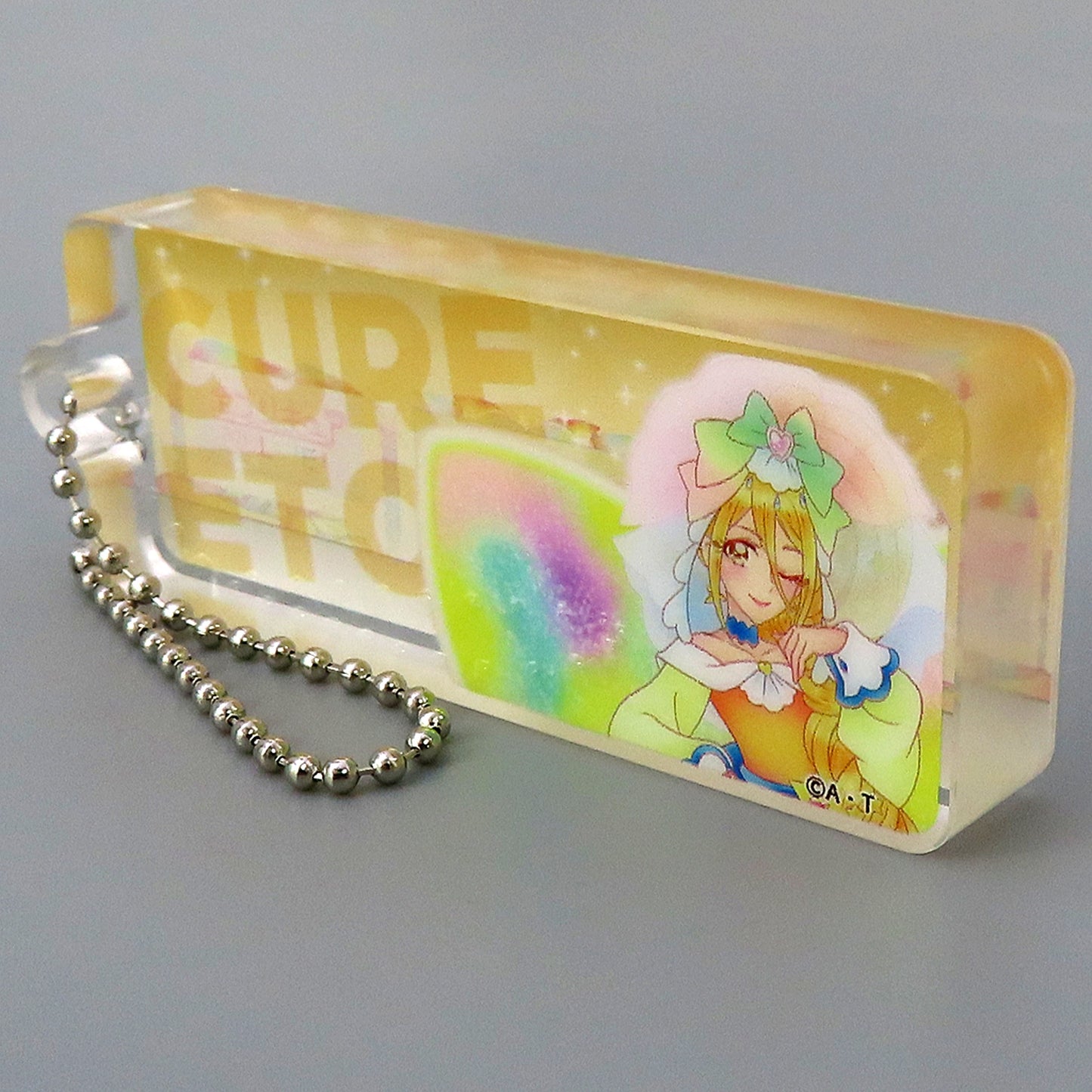 Cure Etoile All Precure 20th Anniversary LIVE! Acrylic Block Keychain 2018-2020 [USED]