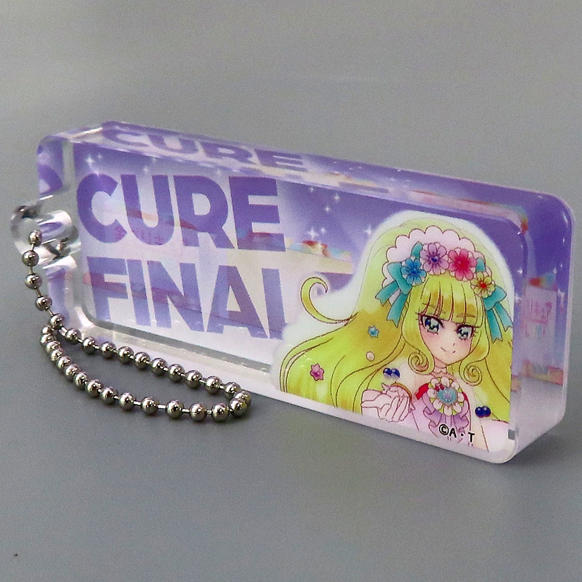 Cure Finale All Precure 20th Anniversary LIVE! Acrylic Block Keychain 2021-2023 [USED]