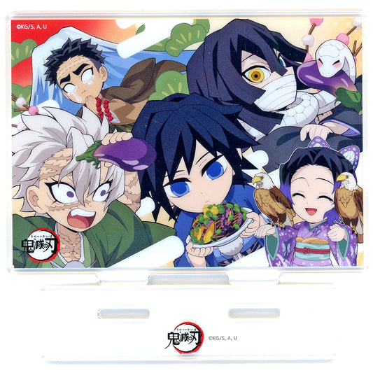 Group Acrylic Stand Demon Slayer: Kimetsu no Yaiba x ufotable Cafe / Machi Asobi Cafe New Year Event 2024 [USED]