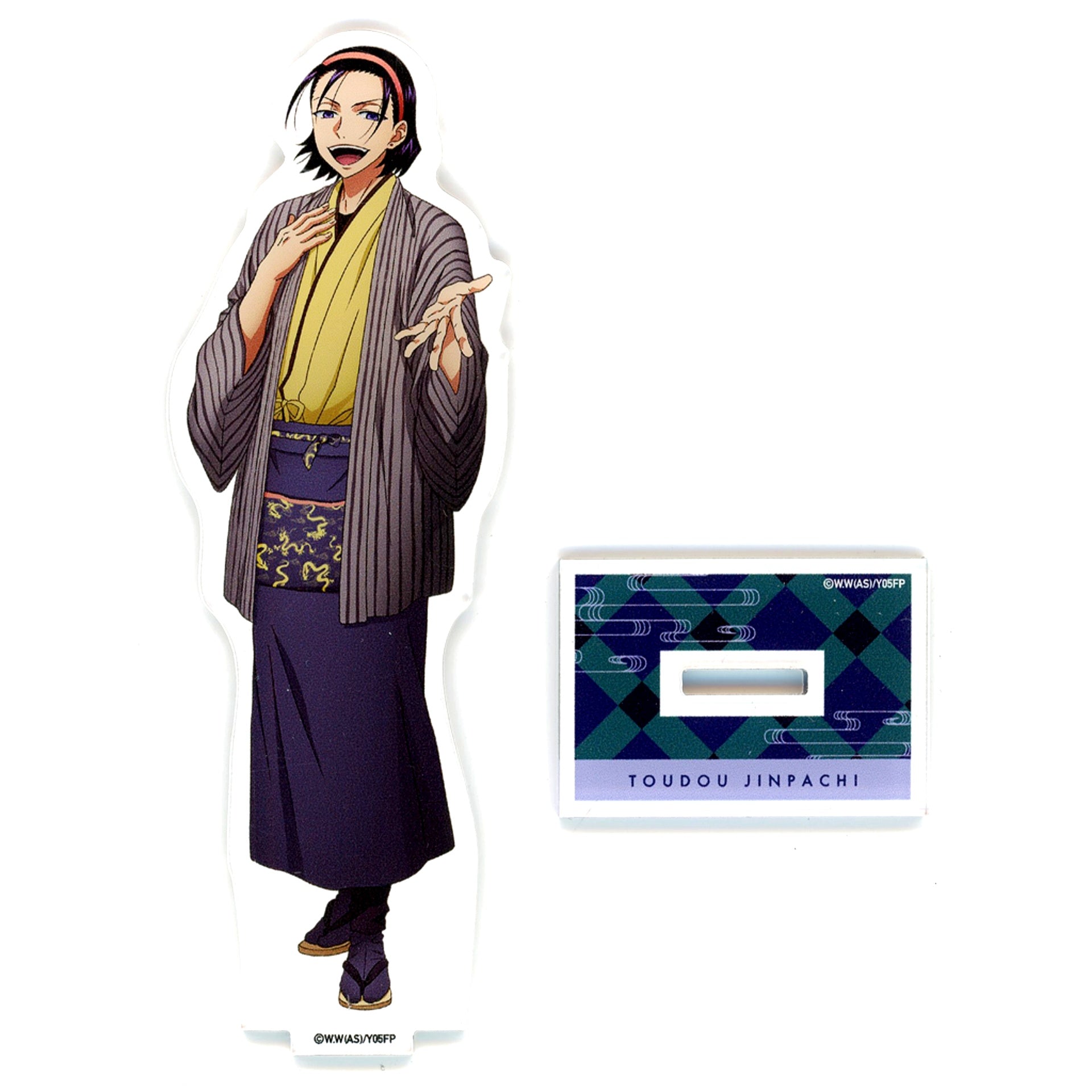 Jinpachi Todo Yowamushi Pedal Illustration Acrylic Stand in Hakone 2023 [USED]