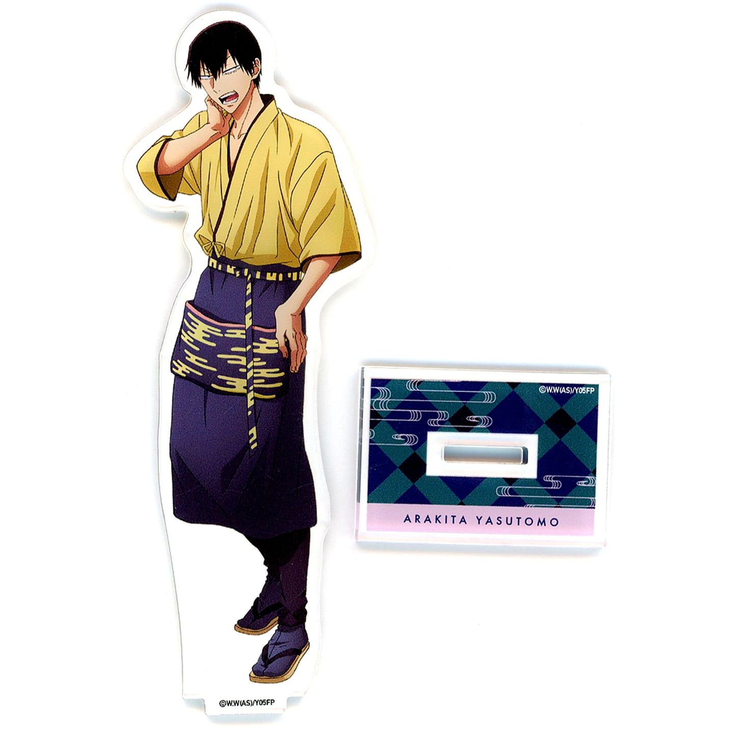 Yasutomo Arakita Illustration Acrylic Stand Yowamushi Pedal in Hakone 2023 [USED]