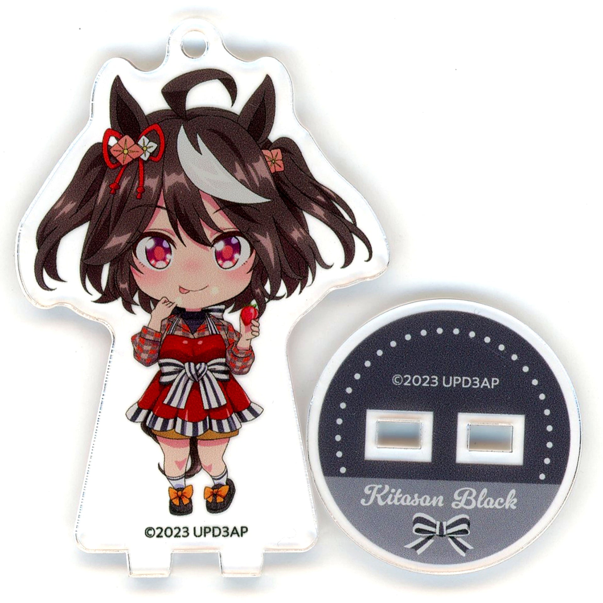 Kitasan Black Umamusume Pretty Derby Season 3 Trading Acrylic Keychain animatecafe [USED]
