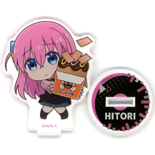 Hitori Gotoh School Uniform Trading Acrylic Stand Bocchi the Rock! x Bakudanyaki Honpo [USED]