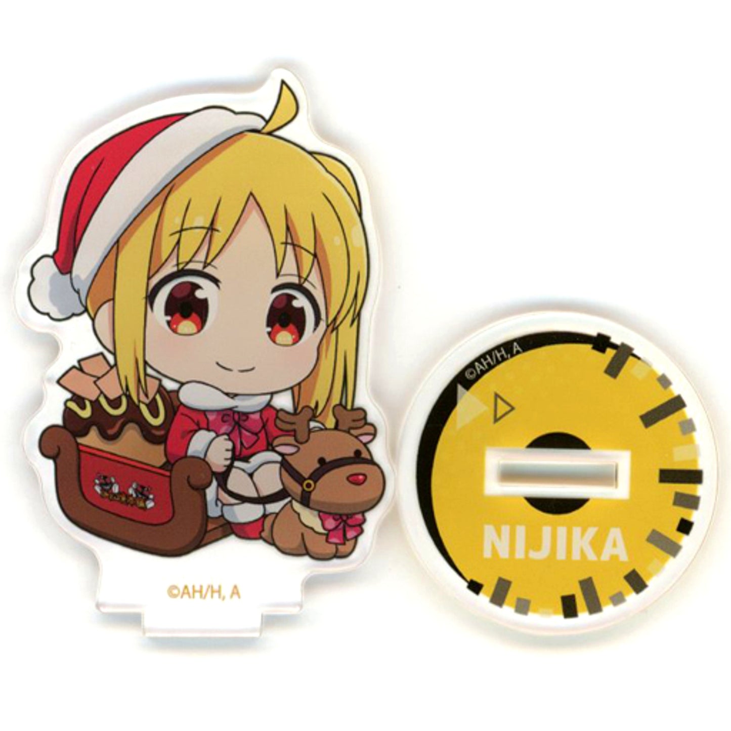 Nijika Ijichi Santa Trading Acrylic Stand Bocchi the Rock! x Bakudanyaki Honpo [USED]