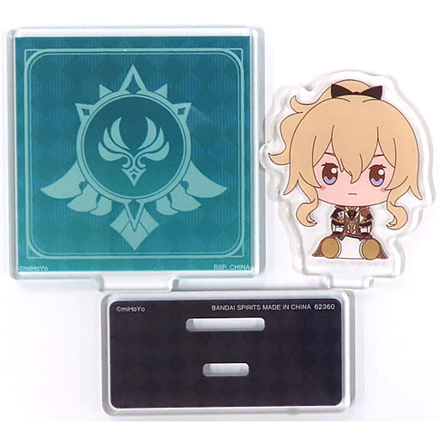 Ichiban Kuji Genshin Impact Jean Diorama Acrylic Stand Prize G Acrylic Stands [USED]