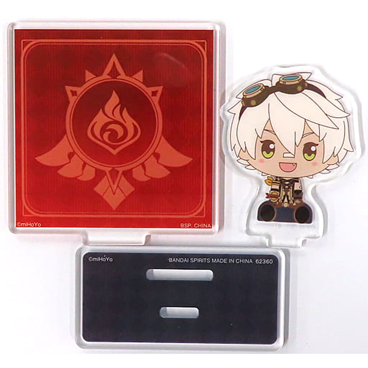 Ichiban Kuji Genshin Impact Bennett Diorama Acrylic Stand Prize G Acrylic Stands [USED]