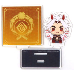 Ichiban Kuji Genshin Impact Arataki Itto Diorama Acrylic Stand Prize G Acrylic Stands [USED]