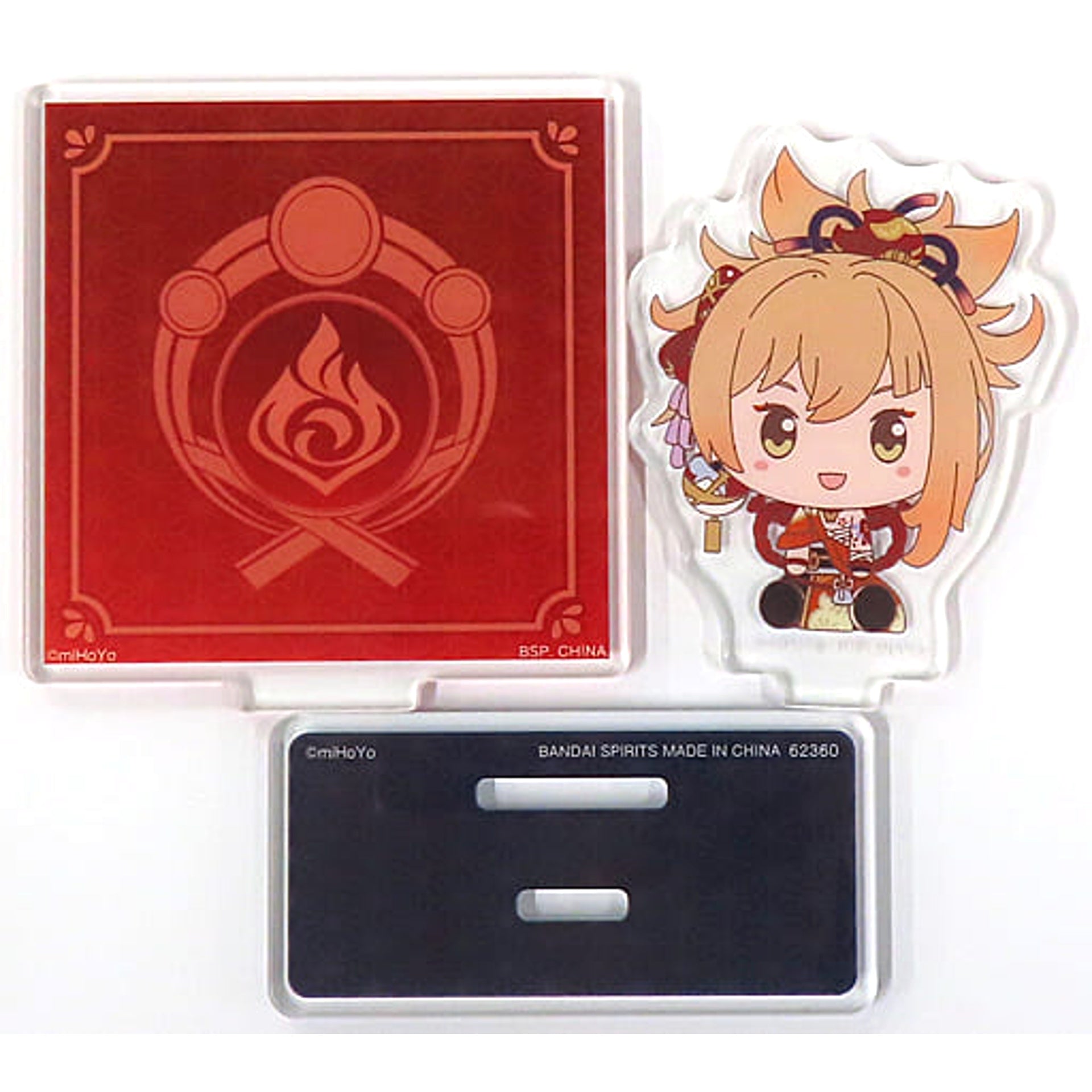 Ichiban Kuji Genshin Impact Yoimiya Diorama Acrylic Stand Prize G Acrylic Stands [USED]