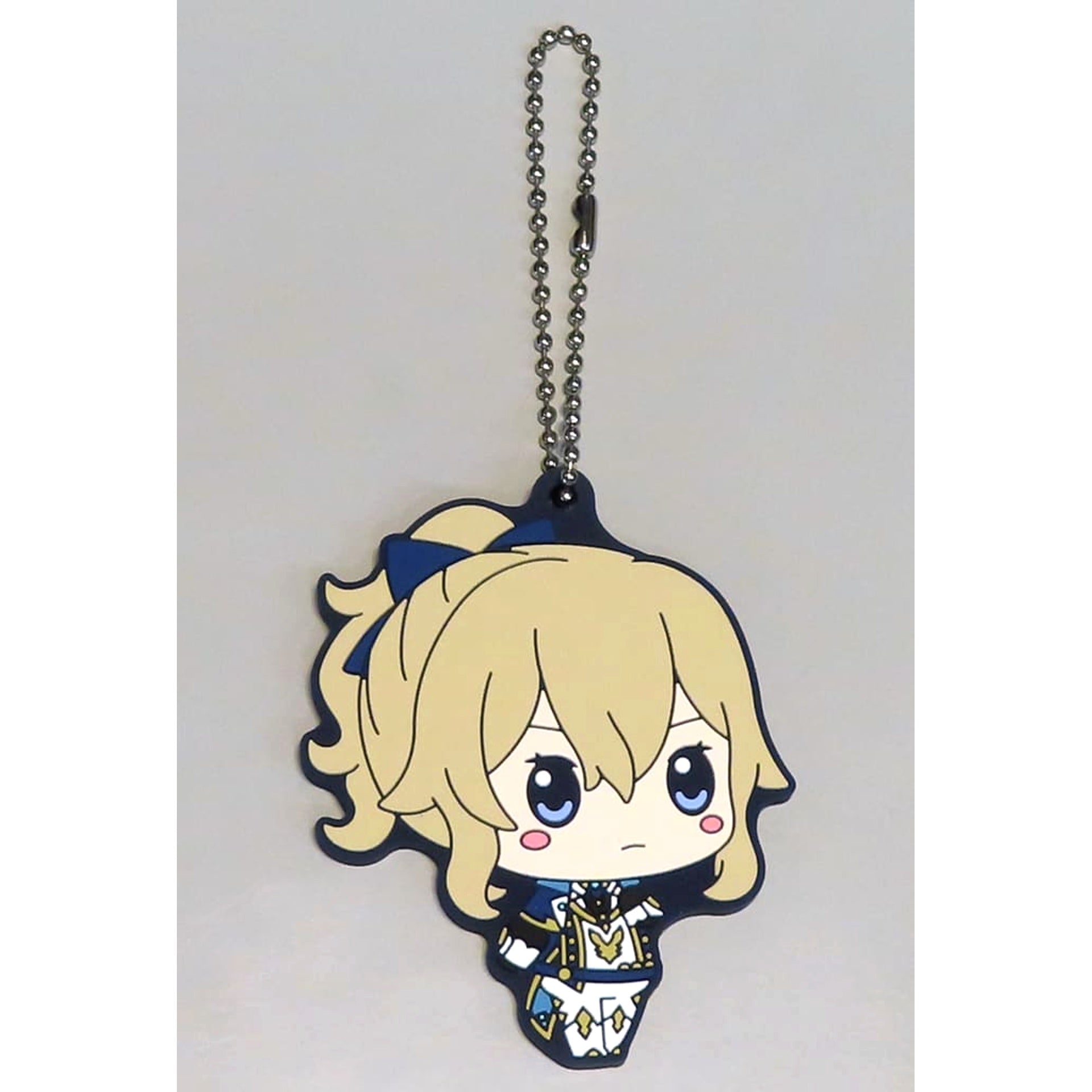 Genshin Jean Ichiban Kuji Rubber Keychain Chokonokko Prize H Keychains [USED]
