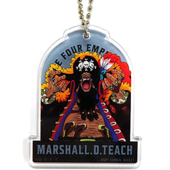One Piece Marshall D. Teach Ichiban Kuji New Four Emperors Acrylic Charms Prize G Charm [USED]